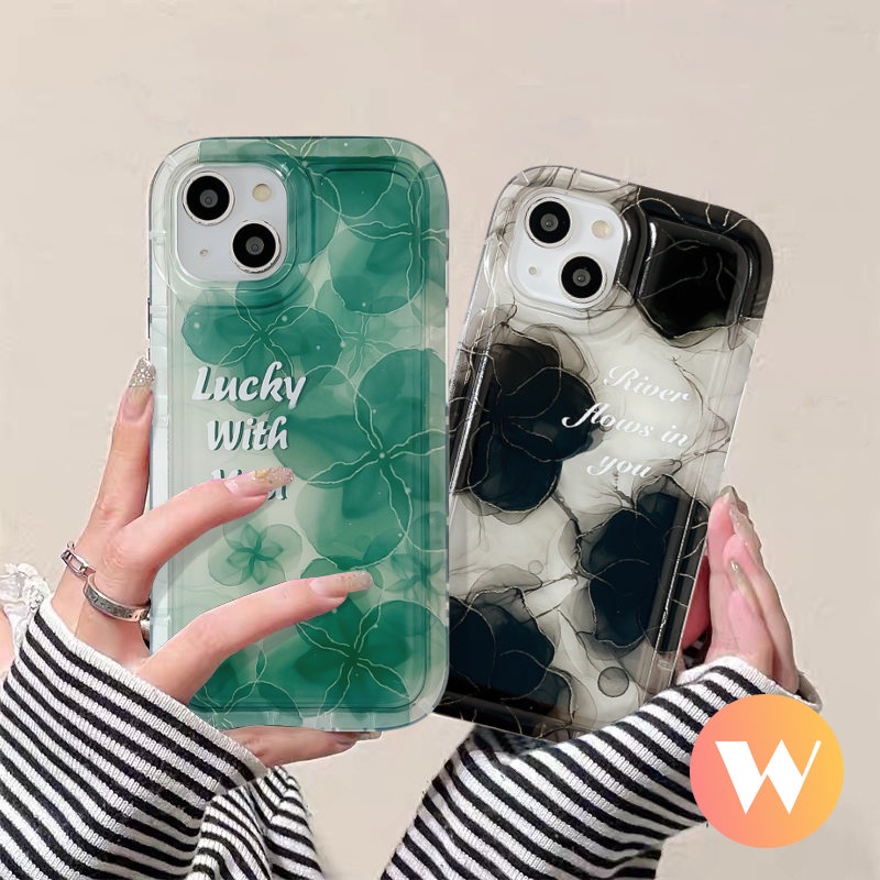 Casing Tpu Airbag Shockproof Untuk Redmi Note9 11s 10 11 10s Note11 Note9 Note10 Note10s Redmi 10A 9T 9A A1 10 9C NFC Art Ink Flower Lembut Bening Floral Penutup Belakang