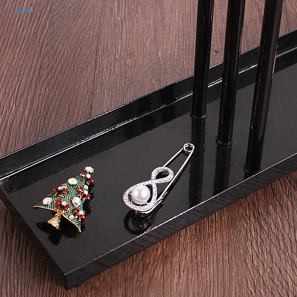 Lilyscent Wide Aplikasi Jewelry Display Stand Penggunaan Rumah Tangga T shaped Jewelry Display Stand Mudah Dirakit