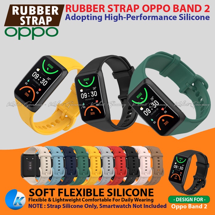 Strap Silikon Strap Tali Smartband for OPPO Band 2