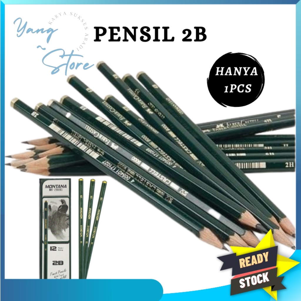 

YGS-F215- 1PCS PENSIL 2B PENSIL HIJAU - PENSIL M2000