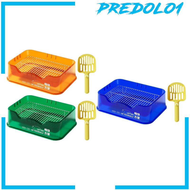 [Predolo1] Toilet Anjing Perlengkapan Hewan Peliharaan Dog Potty Pan Training Toilet Bedpan Kotak Kotoran Kucing