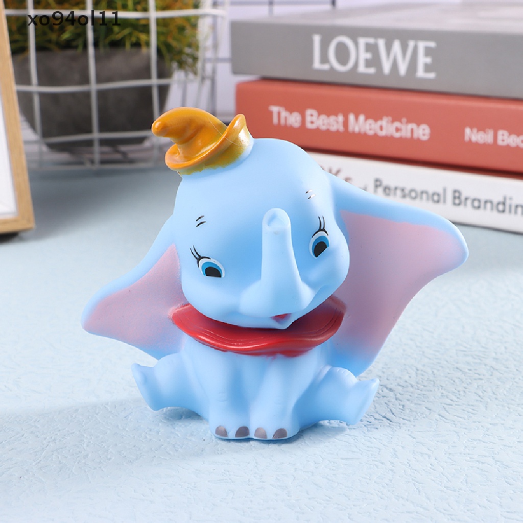 Xo 10 cm Anime Dumbo Action Figure Dumbo Sirkus Kuping Besar Gajah Terbang Dream Boneka OL