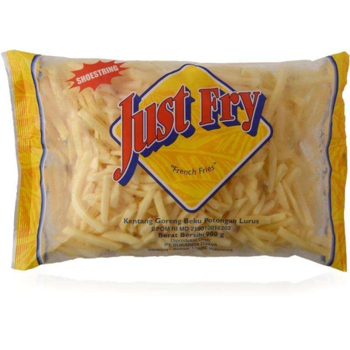 

JUST FRY SHOESTRING 900 GR HARUS INSTANT KURIR