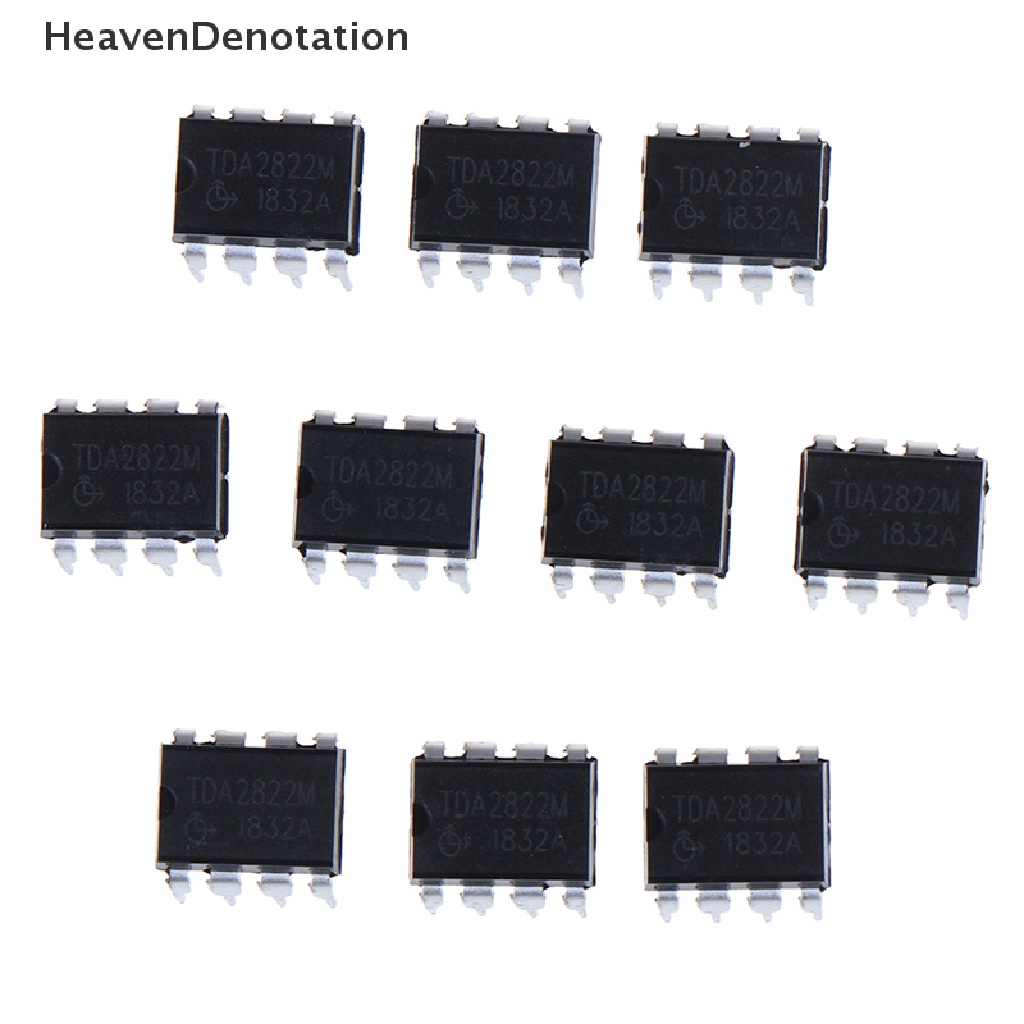 [HeavenDenotation] 10pcs TDA2822M Serbaguna Dan original IC audio power amplifiers inline DIP-8 HDV