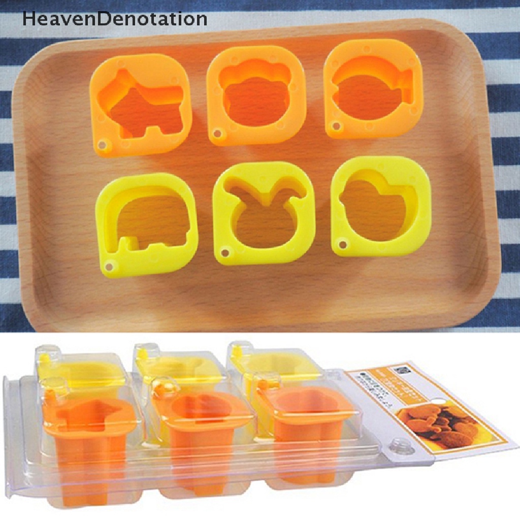 [HeavenDenotation] Cetakan Kue Kering Kartun Hewan Biskuit Pastry Roti Baking Sandwich Fondant Mold HDV