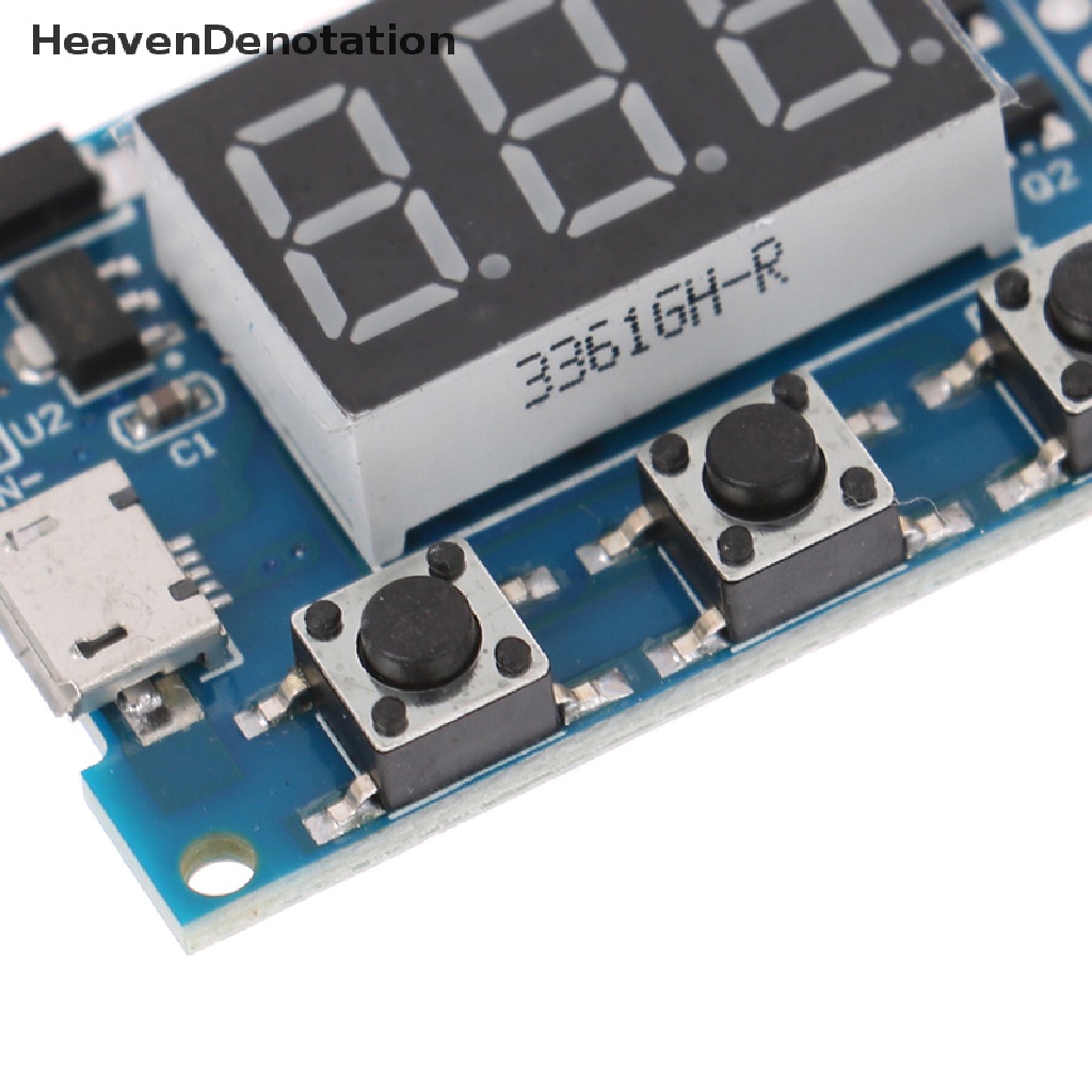 [HeavenDenotation] Generator DC 5-30V Micro USB PWM 2channel Modul Papan Frekuensi Digital HDV