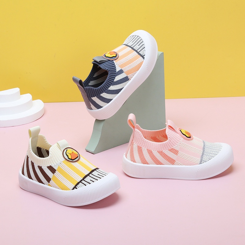 GROSIRTAS LV0233 Sepatu Sneakers Anak Lucu Import   Motif IMP Duck Terbaru Sepatu Anak Laki-laki Perempuan Slip On
