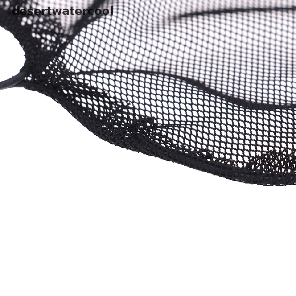 Deid 5Pc Topi Jaring Rambut Elastis Untuk Membuat Wig Rambut Palsu Liner Jaring Rambut Untuk Ponytail Wig Cap Martijn