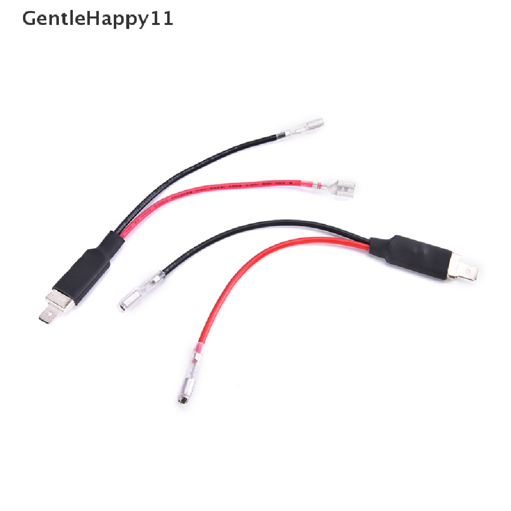 Gentlehappy 2X LED H1 Pengganti Single Converter Wiring Connector Jalur Konversi Kabel id