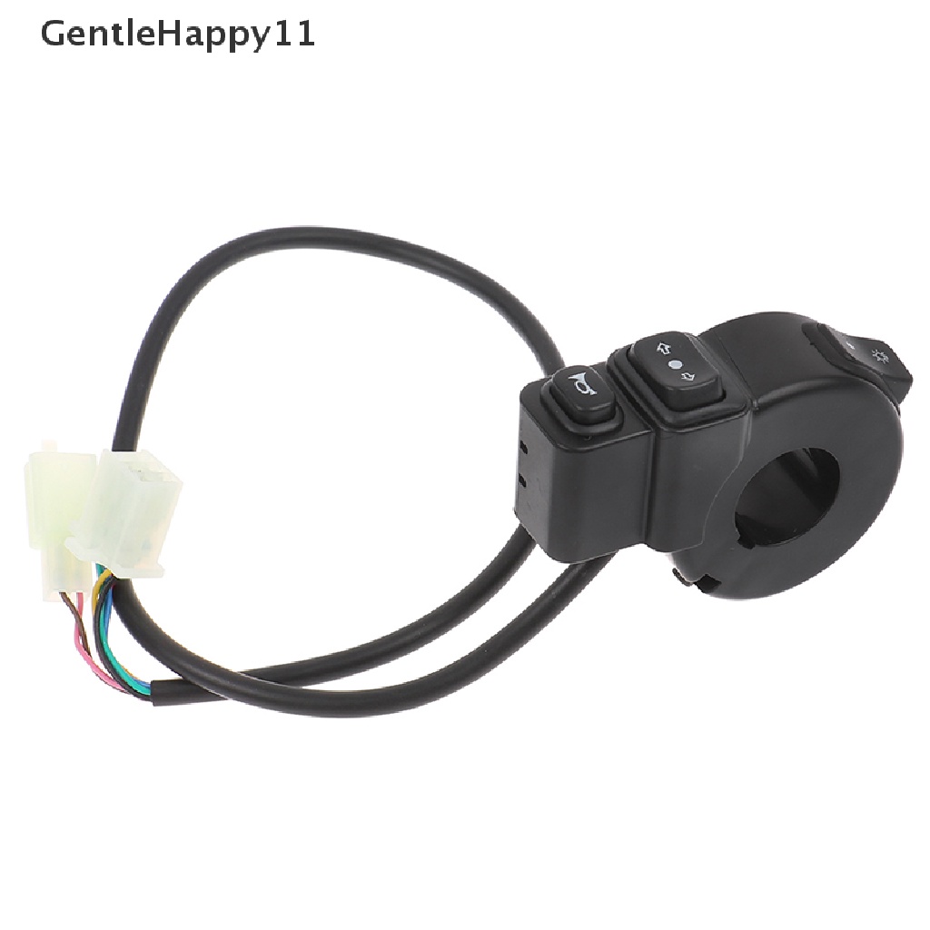 Gentlehappy Saklar 3in1 Motor Sepeda Elektrik Scooter Sein Tombol Klakson 22mm id