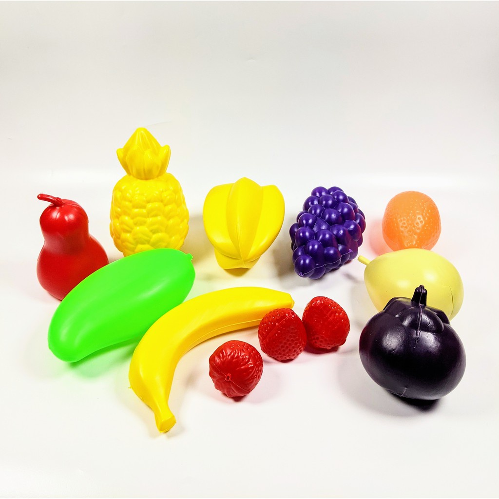 Mainan BUAH BUAHAN PLASTIK / Mainan ANAK / Mainan BUAH JALA