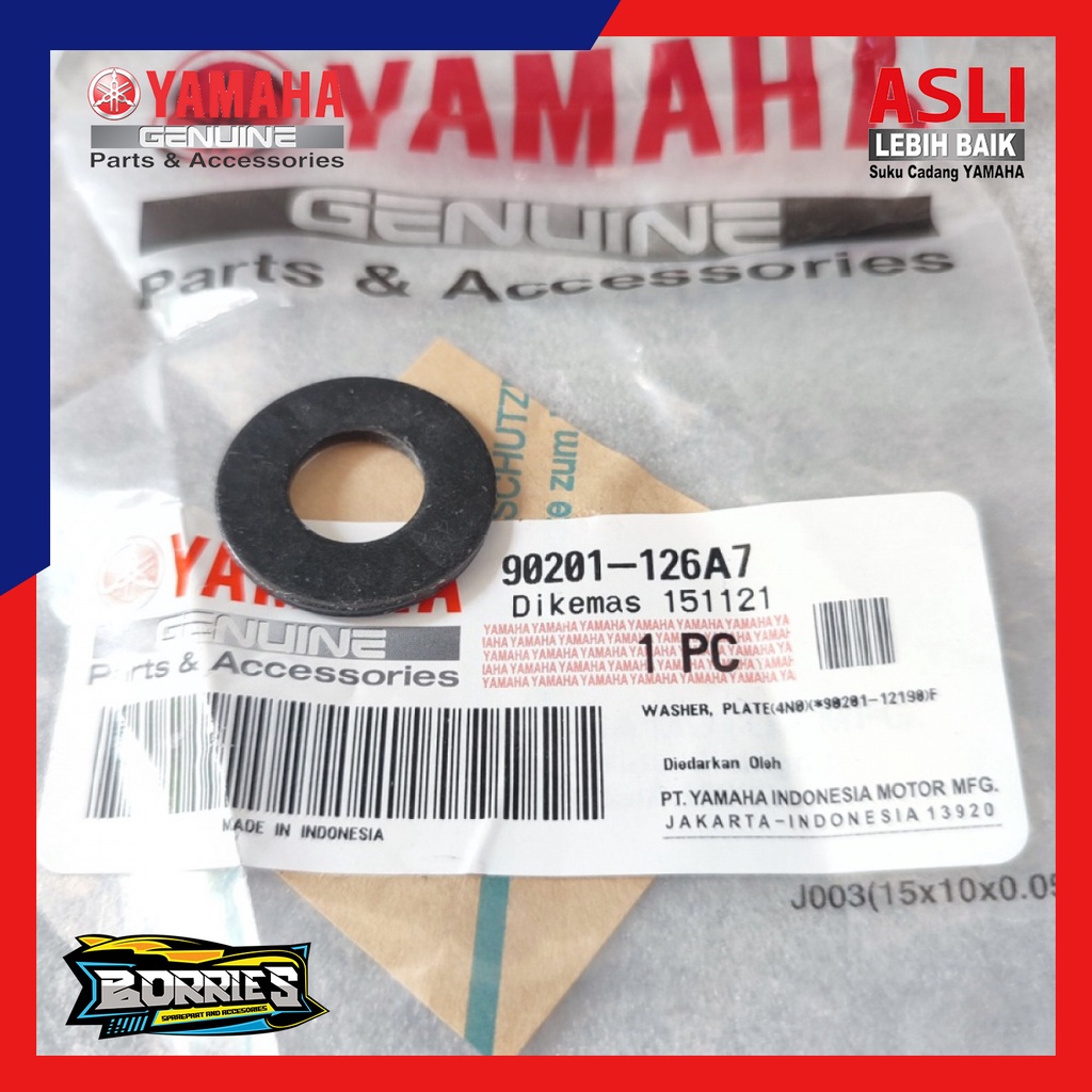 RING SHOCK BELAKANG BAGIAN DALAM RXZ RX KING 1995-2008 ASLI ORI ORIGINAL YAMAHA YGP 90201-126A7