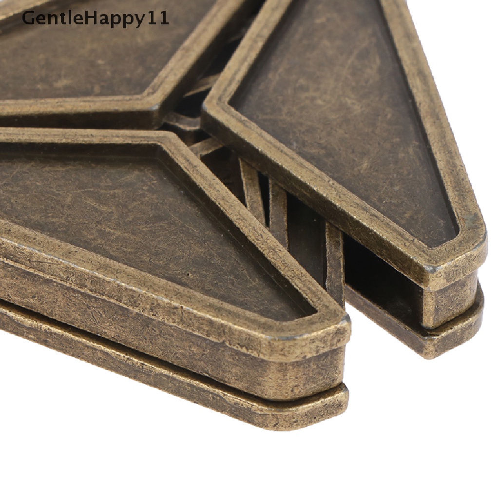 Gentlehappy Bermuda Baru Segitiga Metal Mainan Dewasa Intelektual Membuka Mainan Anak id