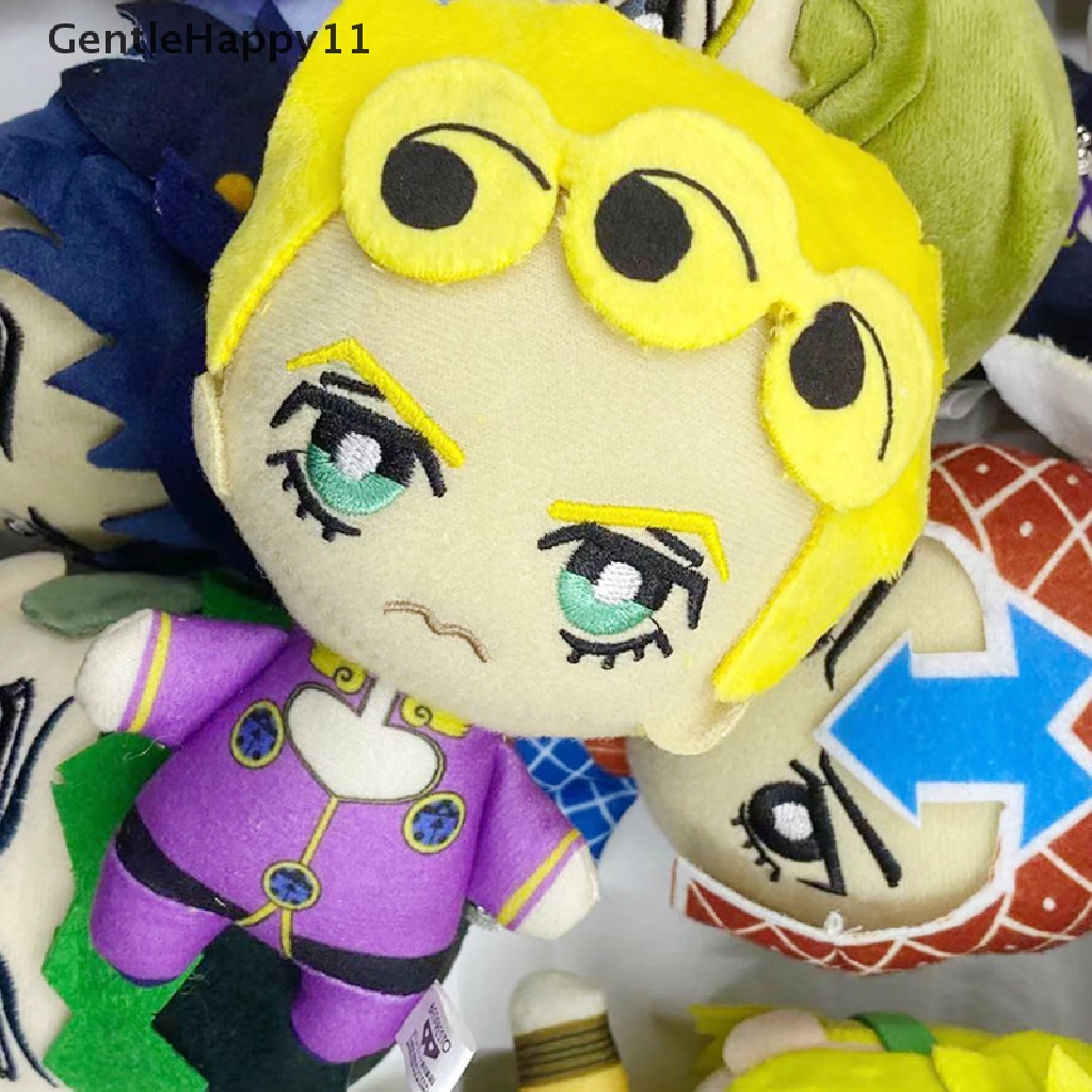 Gentlehappy Jojo's Bizarre Adventure Bugatti Abacio Fukuoka Toaro Plush Pendantmainan Mainan id