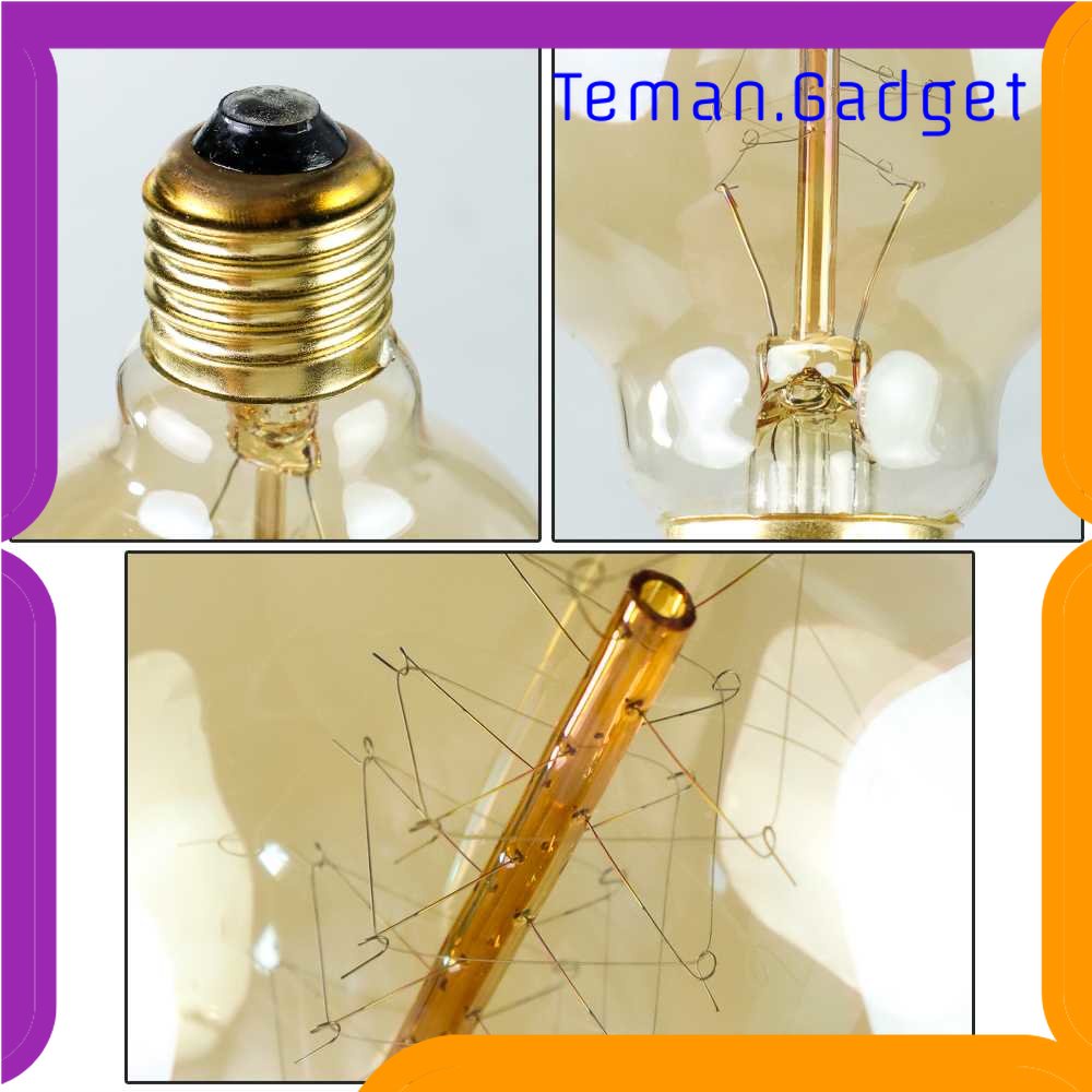 TG - LMP YNL Lampu Pijar Spiral Bohlam Edison 4W E27 - G80