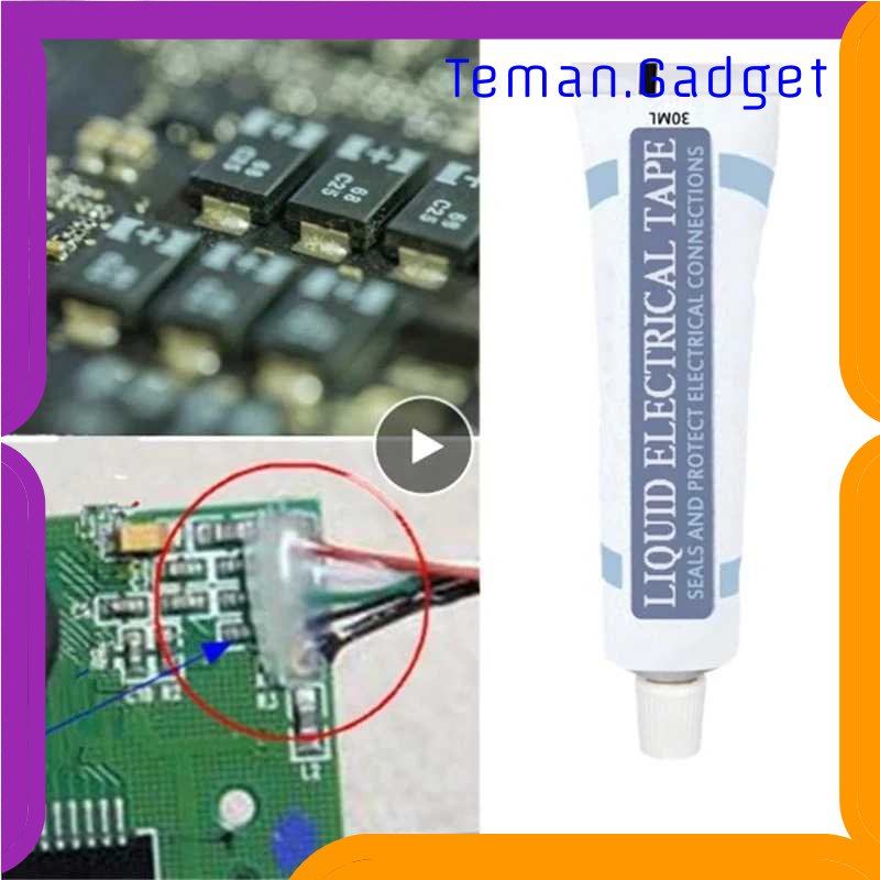 TG - ATK Synid Lem Kabel Listrik Silicone Insulating High Temperature Glue 30ML - E209