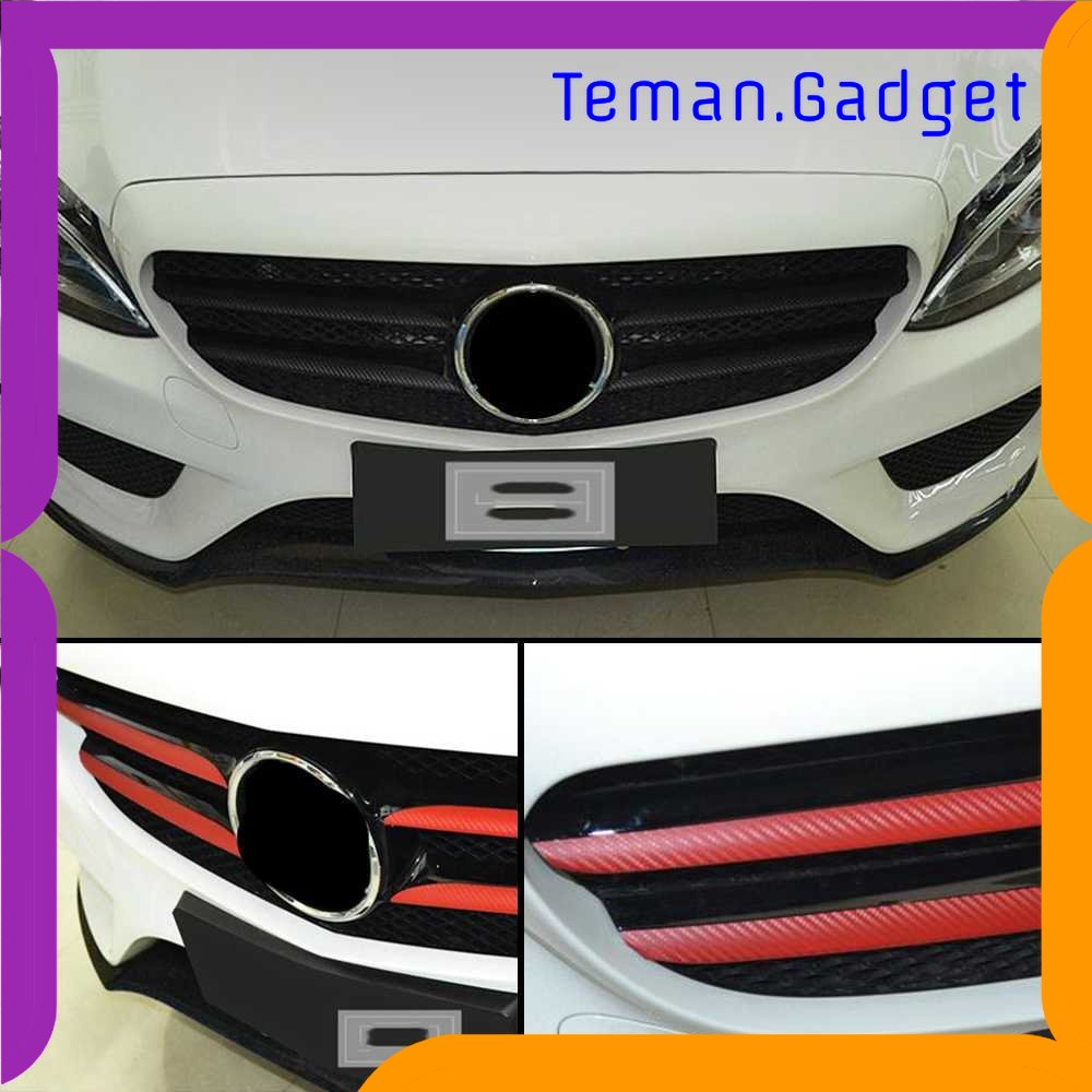 TG - OTO Stiker Vinyl Carbon Fiber Mobil Car Wrap 3D Multifungsi 126 x 30 cm