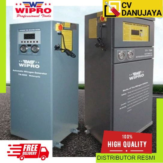 Mesin Pompa Ban Nitrogen Pom SPBU Pump Tire WIPRO TN - 4000