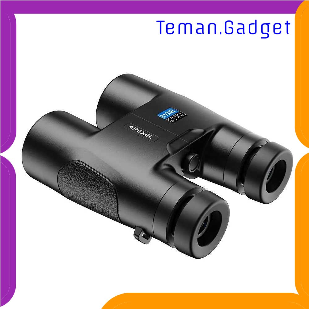 TG - OLR APEXEL Teropong Binoculars Fixed Focus HD Vision 10x42 - APL-RB10X42A