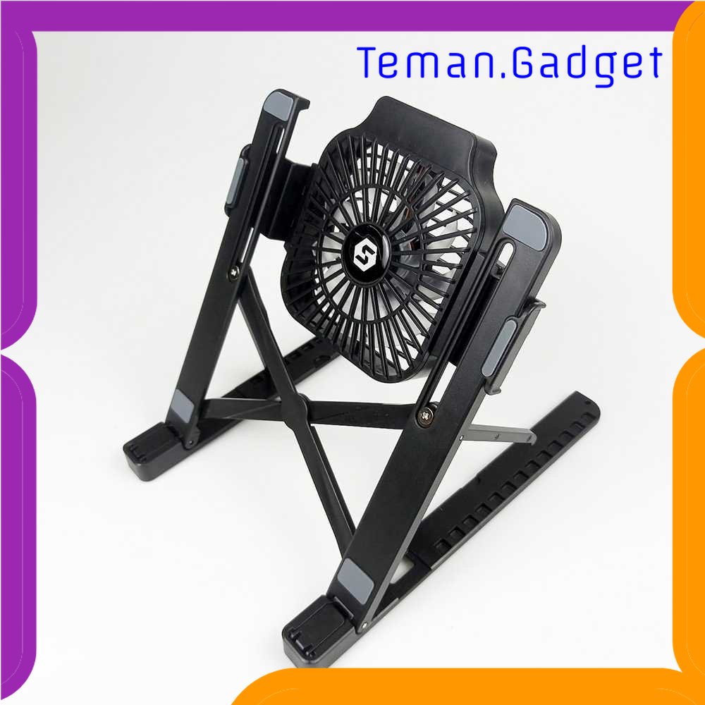 TG - KMP Centechia Portable Laptop Stand Foldable with Cooling Fan - CT1310