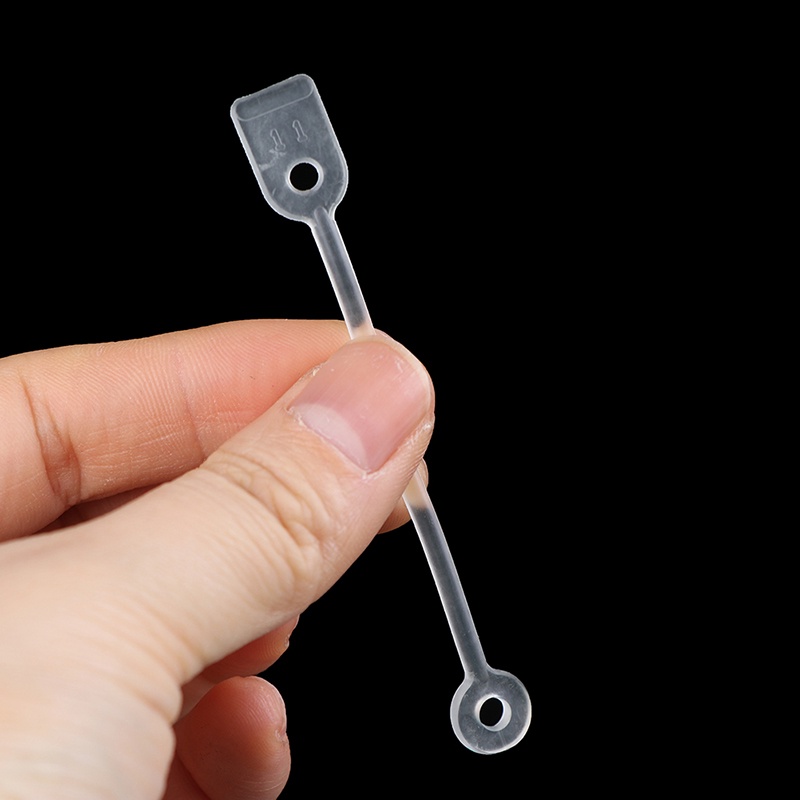 Power 50pcs Perm Rod Bands Pengganti Karet Gelang Elastis Perm Batang Curler Roller ID