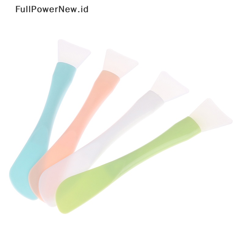 Power Sikat Masker Wajah Profesional Double Headed Silicone Blending Brushes Cosmetic ID