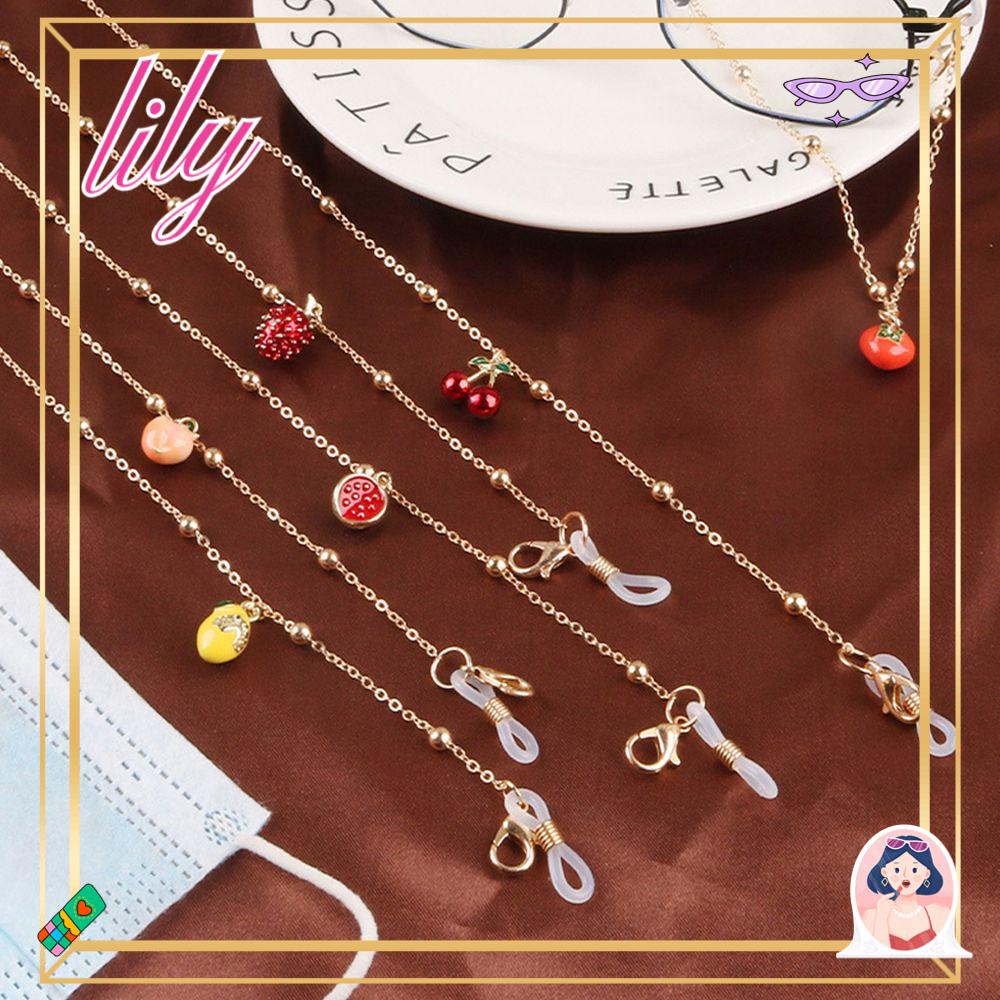 Lily Glasses Chains Fashion Tali Kacamata Baca Lucu Anti Hilang