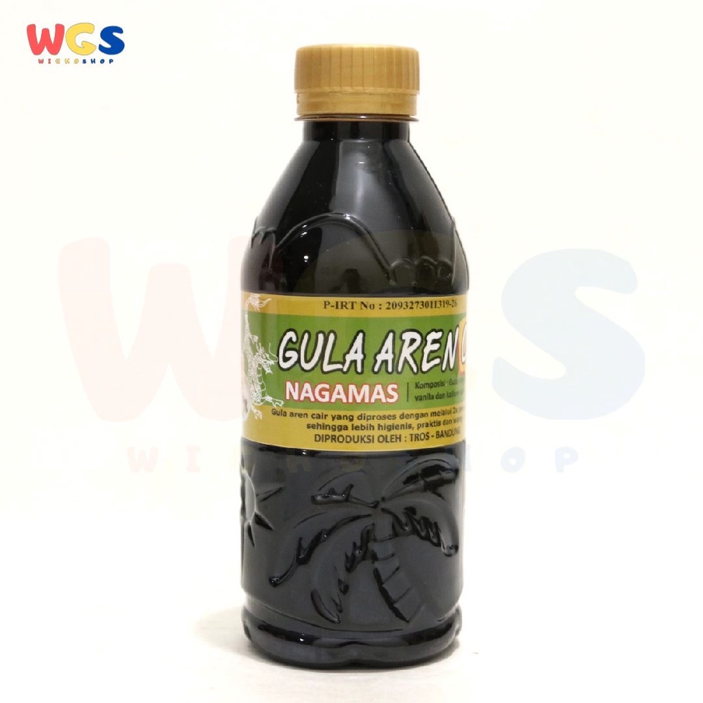 Nagamas Liquid Natural Palm Sugar Gula Aren Cair Asli 460g - Halal