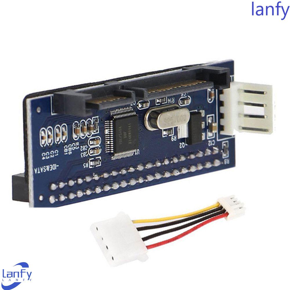 Lanfy Adapter Converter Card Ide Ke Sata Ide / Pata Ke Sata Pata 3.5 Hdd Ide Female Ke Sata 7 40-pin