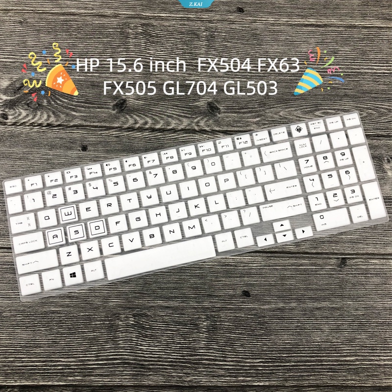 Cover Keyboard TPU Anti Air Dan Debu Bisa Untuk Komputer Model HP 15.6 Inch ROG TUF FX504 FX63 FX505 GL704 GL503 High Quality Pelindung Laptop Kulit Film Tahan Debu [ZK]