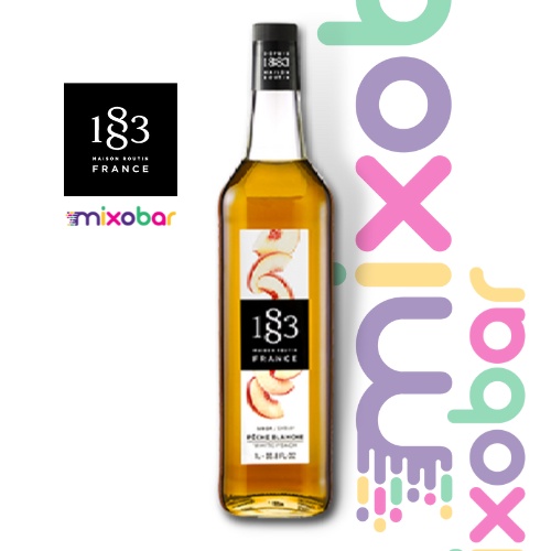 

1883 Syrup White Peach 1000ml l Sirup Minuman