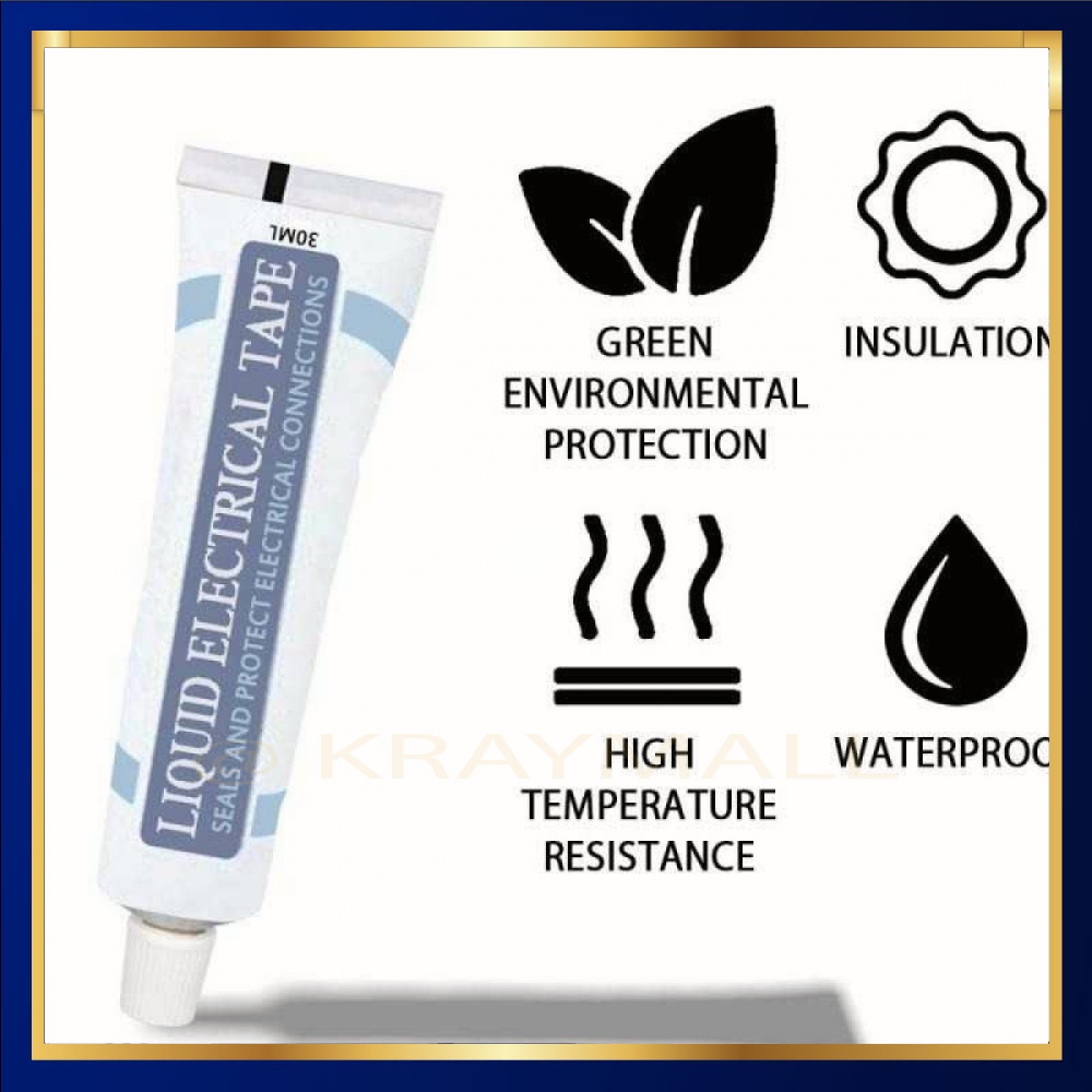 

Lem Kabel Listrik Silicone Insulating High Temperature Glue 30ML - E209