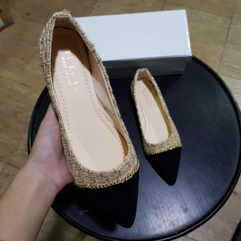 MODA 10091 Flat Shoes Wanita Import Sepatu Flat Premium Branded