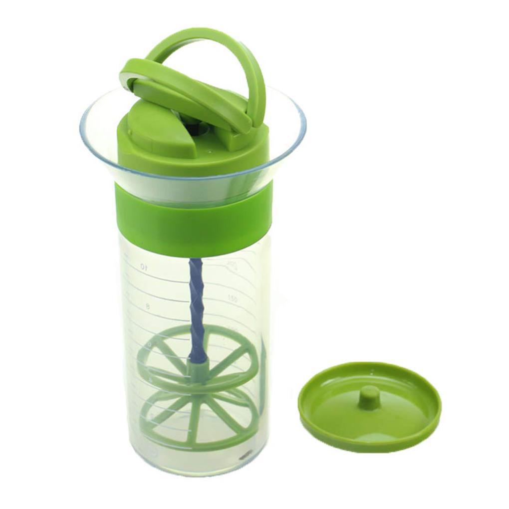 300ml Multi-Fungsi Mini Whirlwind Juicer Cup Gelas Pengocok Manual Portabel Rumah Tangga Untuk Saus