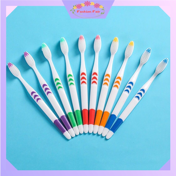 FASHION FAIR - D6089 Tooth Brush 10 in 1 / Sikat Gigi H5463 / Sikat Gigi 10 in 1 / Sikat Gigi Dewasa / Sikat Gigi Bulu Halus Murah / Sikat Gigi Bulu Lembut / Sikat Gigi