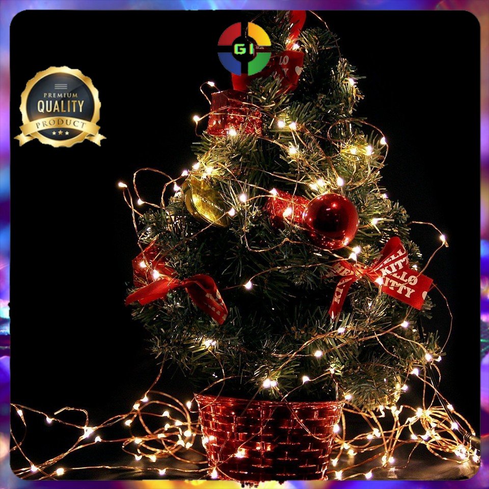 Lampu Hias String Lights Waterproof USB Power 50 LED 5 Meter Multi-Color