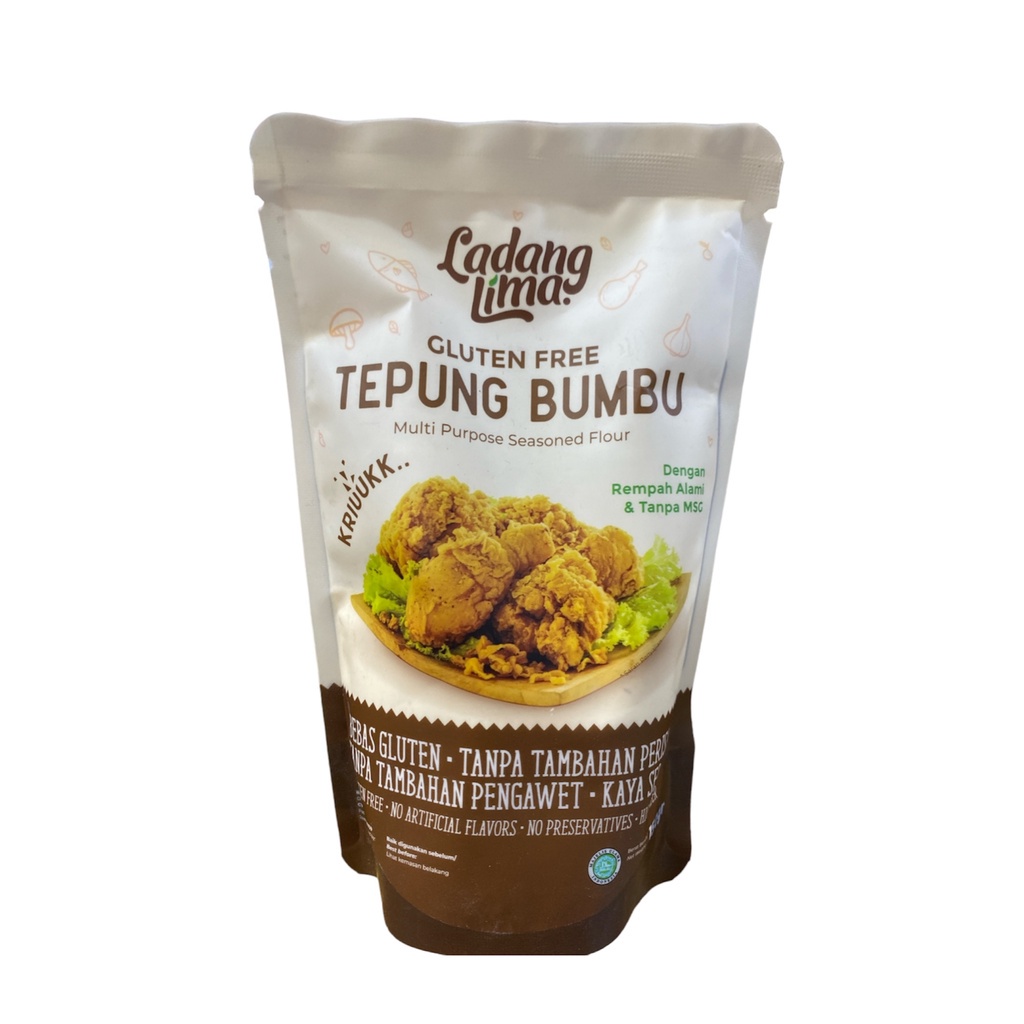 

Ladang Lima Gluten Free Tepung Bumbu Serba Guna 150g (Citrafood)