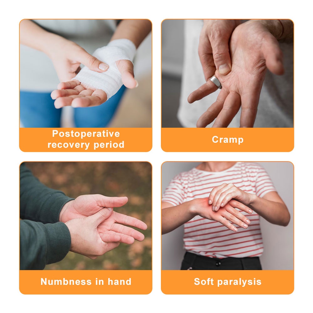 Upgrade Glove Heating Rehabilitasi Sarung Tangan Robot Fungsi Tangan Recovery Finger Trainer