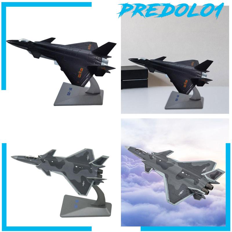 [Predolo1] Ornamen Pesawat Detail Halus Diecast Fighter Untuk Lemari TV Cafe Rak Buku