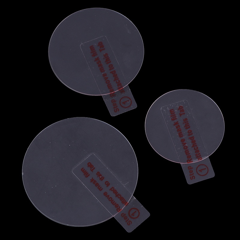 Beyen 1pc Pelindung Layar Tempered Glass Untuk 28.30.34.35.36.37.38/40mm Bulat Watch ID