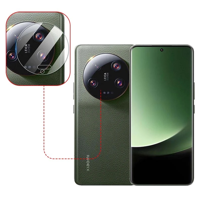 XIAOMI Cocok Untuk Xiaomi13Film Lensa Peningkatan Cakupan Penuh Ultra/HD Bening Pelindung Lensa Kamera Belakang Anti-drop/Film Perlindungan Kaca Tempered Tahan Gores Tahan Lama