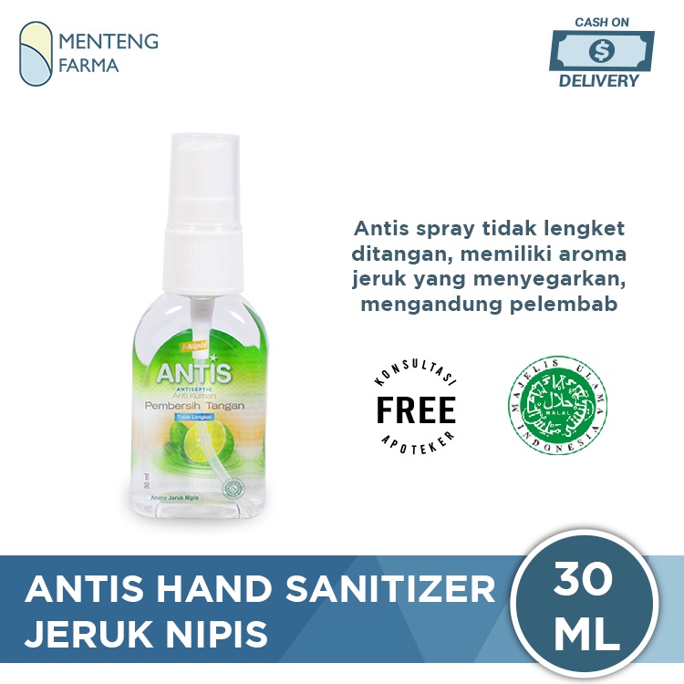 Antis Hand Sanitizer Spray 30 mL