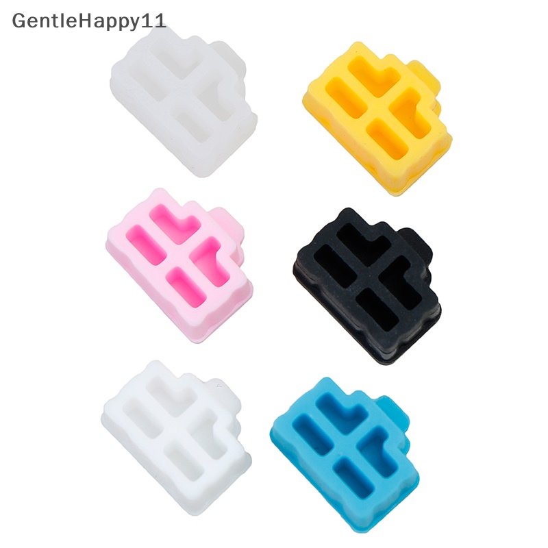 Gentlehappy 10Pcs ethernet hub port rj45 anti Debu cover Topi Pelindung plug id