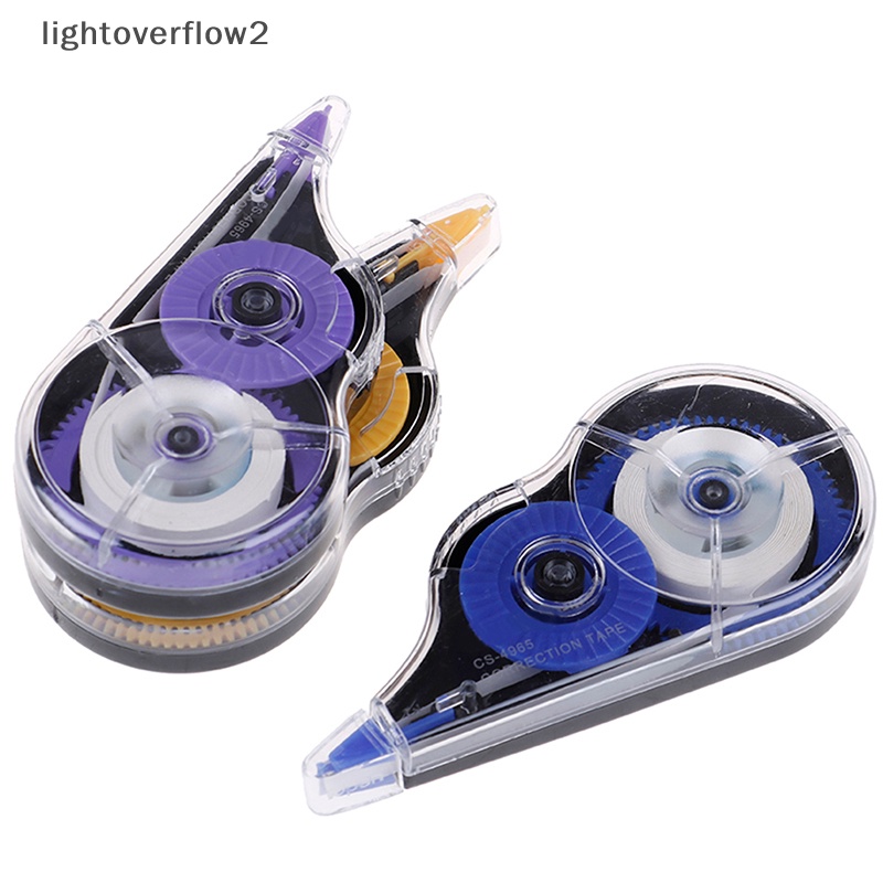 [lightoverflow2] 1pc8m Pita Koreksi Bahan stationery wrig corrector Kantor Sekolah supply [ID]