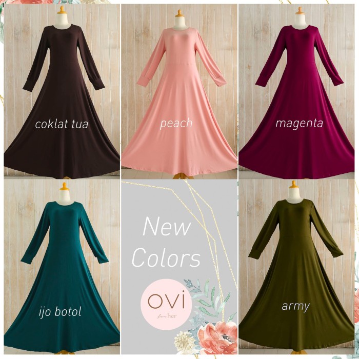 GAMIS JERSEY POLOS  - Hijau Tosca