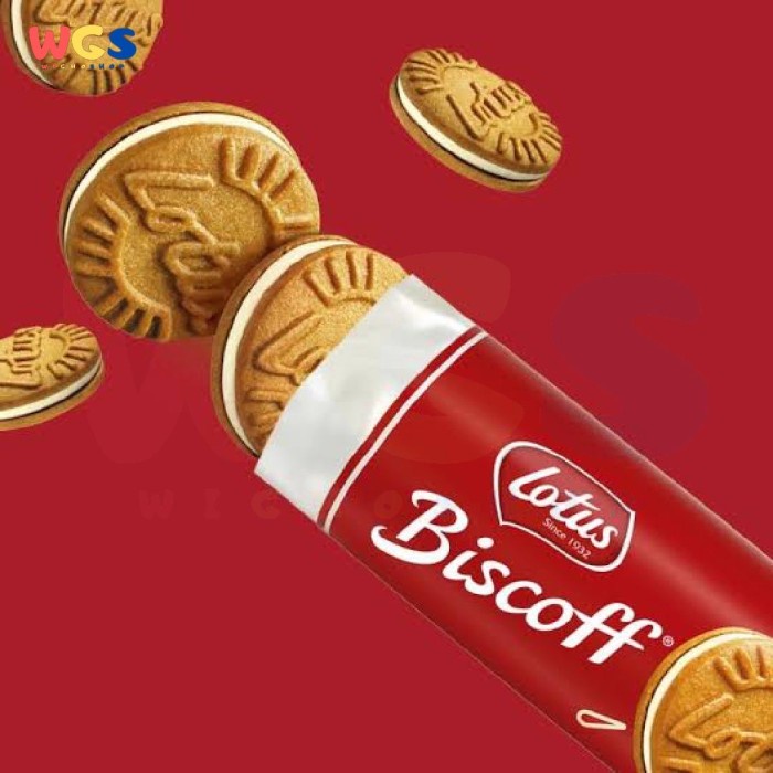 Biskuit Lotus Biscoff Sandwich Vanilla Biscuits 150gr