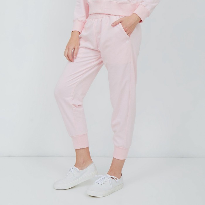 NOORE - UNITY - Lucy Pants - Pink - Celana Olahraga - Pink, XL