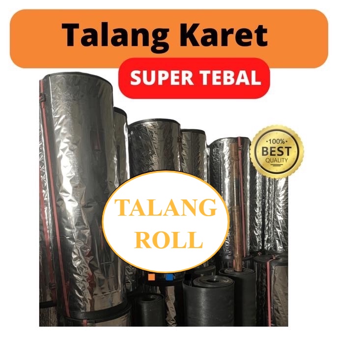 Karpet Talang Hitam 1 roll lebar 90cm