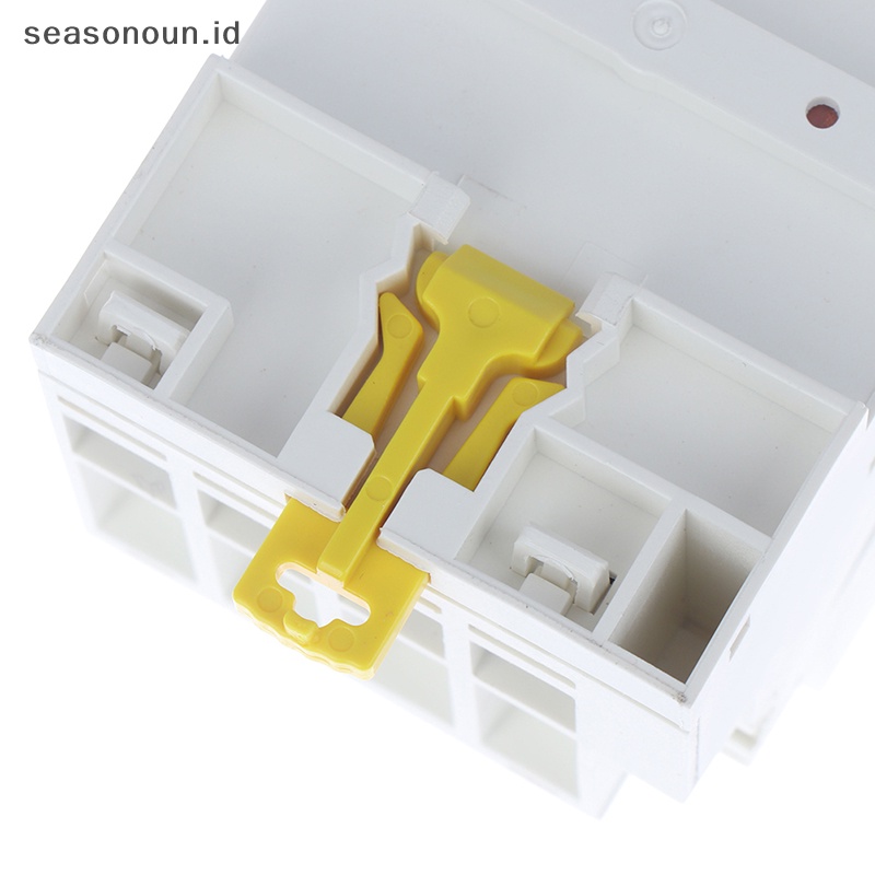 Seasonoun 4P 63A 2NC 2NO 220V 400V~50/60HZ Din rail Kontaktor ac Rumah Tangga  .