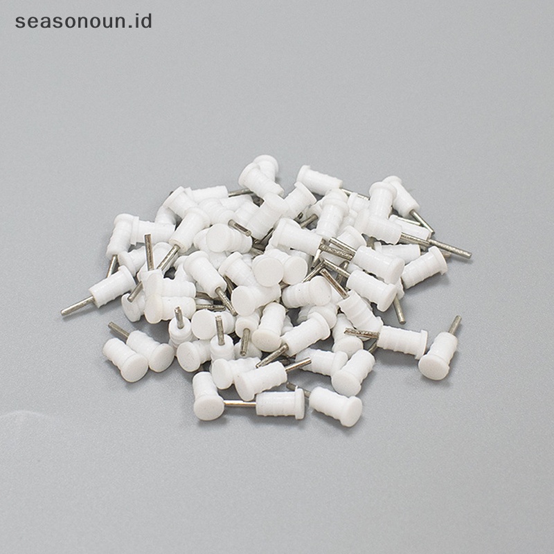 Seasonoun 10Pcs 3.5mm Earphone Debu Plug Mini Universal Silikon Serbaguna Jack Dust Pin Aksesoris Ponsel Pintar Audio Karet Plug Ponsel Headphone Jack Lembut Karet Plug